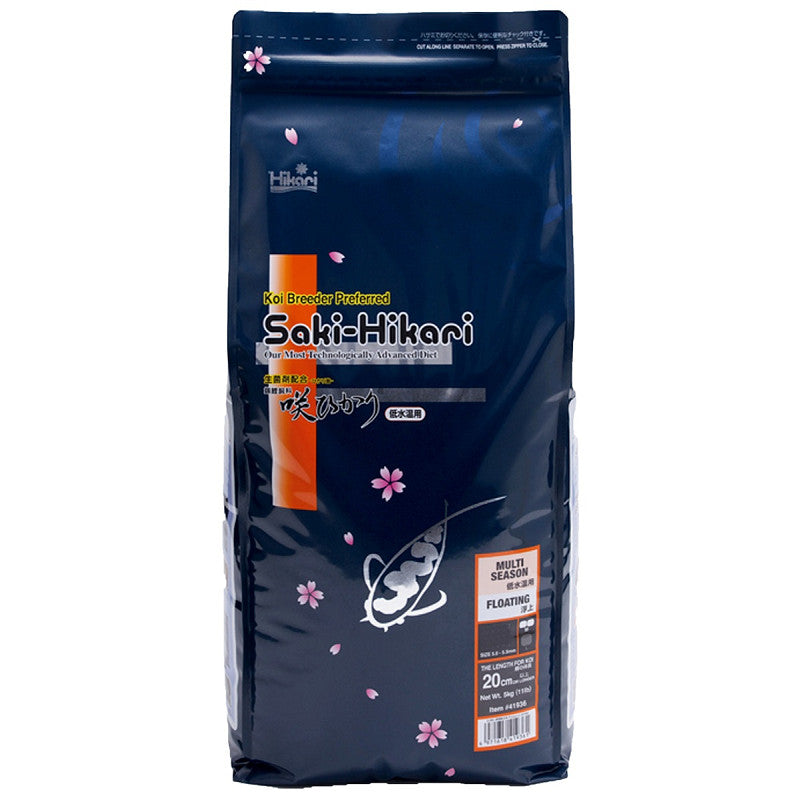 SAKI HIKARI MULTI SEASON M 5 KG (Grundpreis 29€/kg)