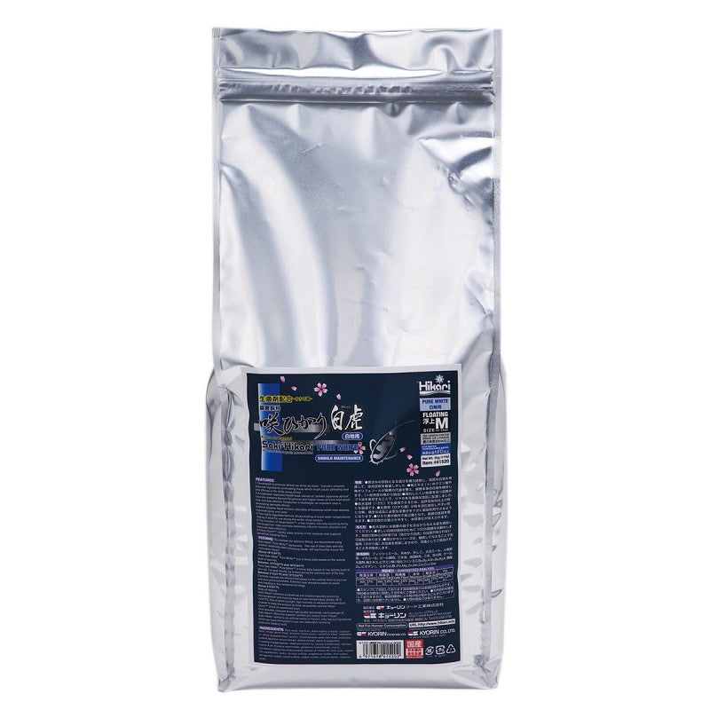SAKI HIKARI PURE WHITE FLOATING M 5 KG (Grundpreis 32,70€/kg)