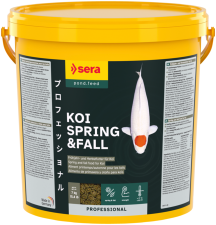 Sera Koi Professional Spring & Fall 7 kg (Grundpreis 11,29€/kg)