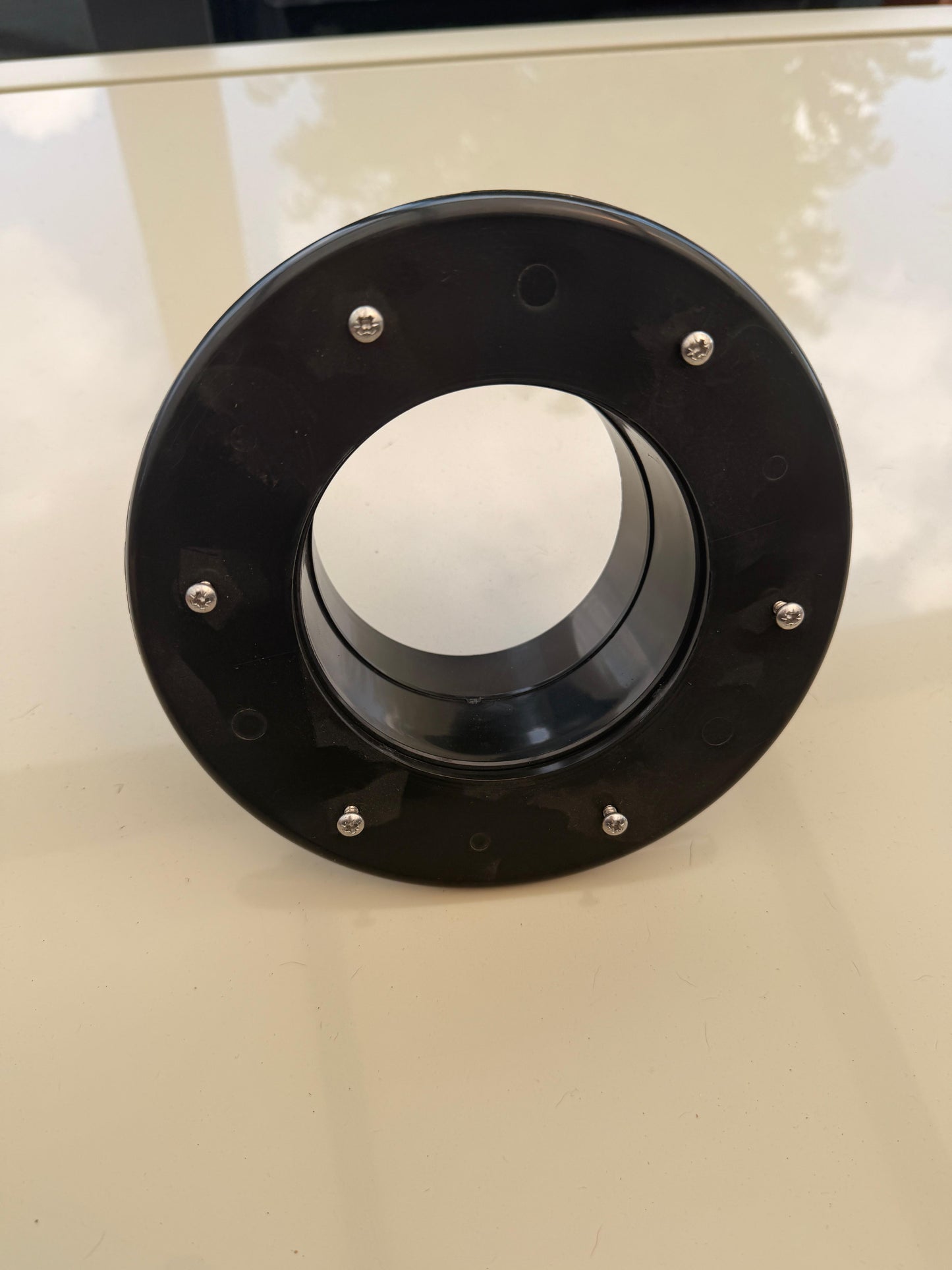 Wanddurchführung Ø110mm Schwarz dicke Ausführung