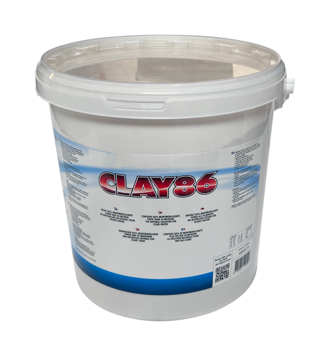 Air Aqua Clay86  17,5kg (Grundpreis 12,29€/kg)