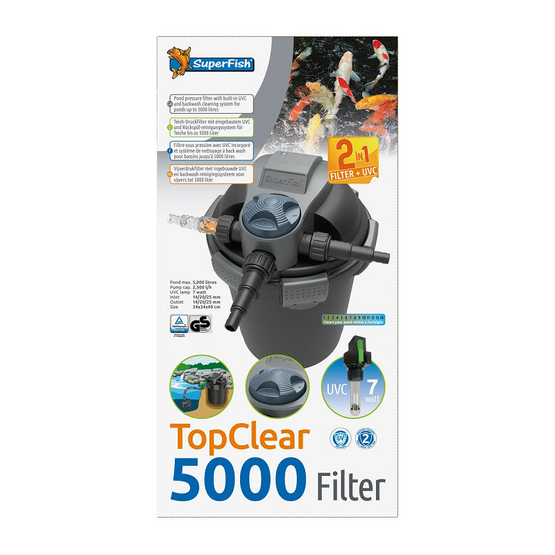 SF TOPCLEAR 5000 UVC-7 WATT