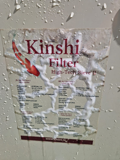 Kundenauftrag Kinshi High Tech Sieve 2 Spaltsieb