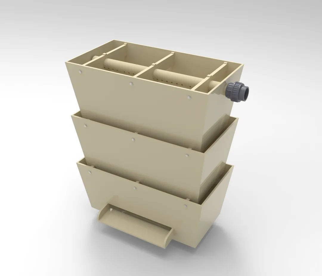 Rieselfilter TF60 mit Wasserfall