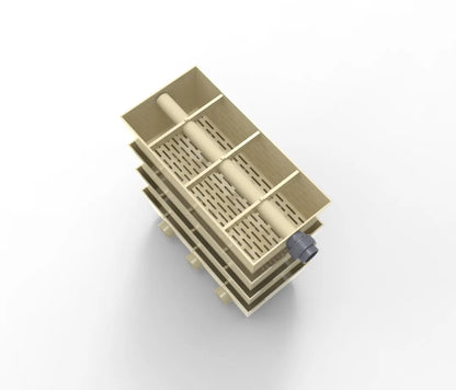 Rieselfilter TF100 mit 3xØ110 Ausgang