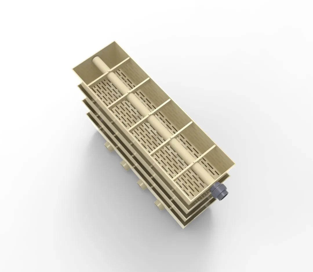 Rieselfilter TF150 - 4x Ø110 Ausgang