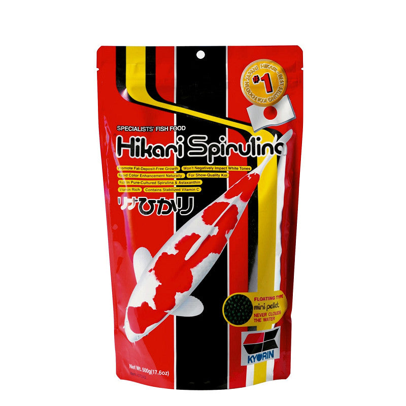 HIKARI SPIRULINA MINI 500 GRAMM     (Grundpreis 4€/100gr)