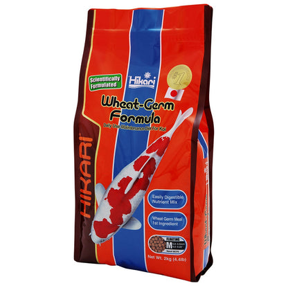 HIKARI WHEATGERM MEDIUM 2 KG Winterfutter (Grundpreis 22,50€/kg)