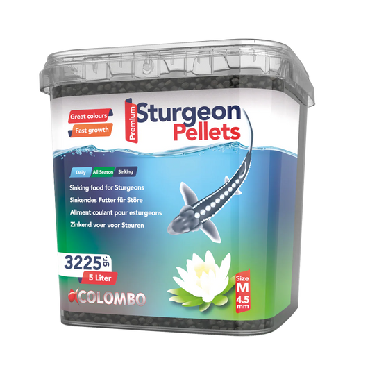 Colombo Stör Food 5L Medium 4,5mm (Grundpreis 5,60€/L)