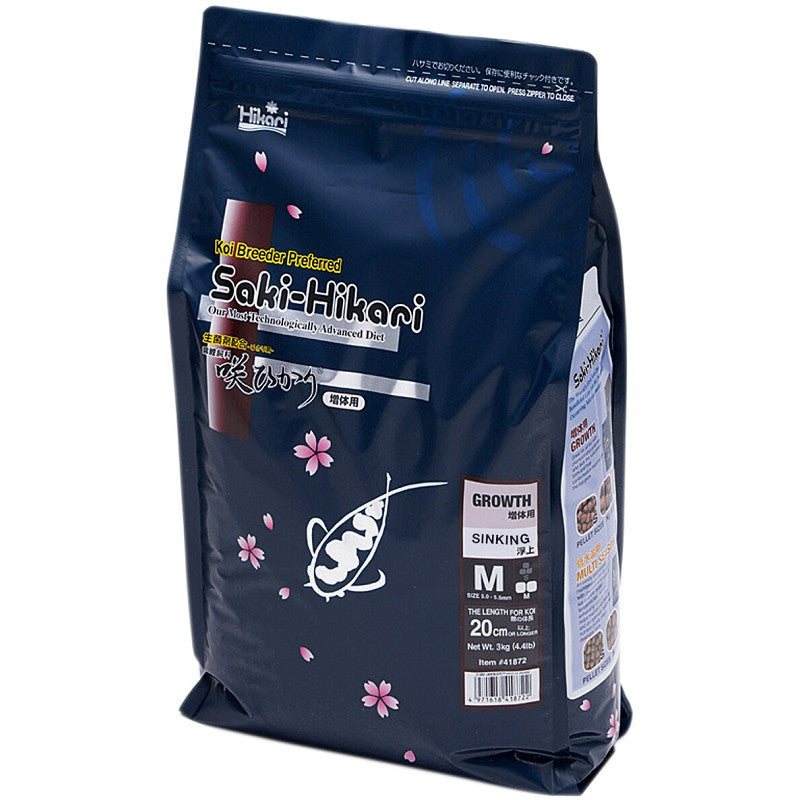 SAKI HIKARI GROWTH SINKING M 3 KG (Grundpreis 27,50€/kg)