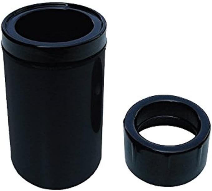 AquaForte Schwimmskimmer 160mm inklusive Reduzierung, schwarz/grau