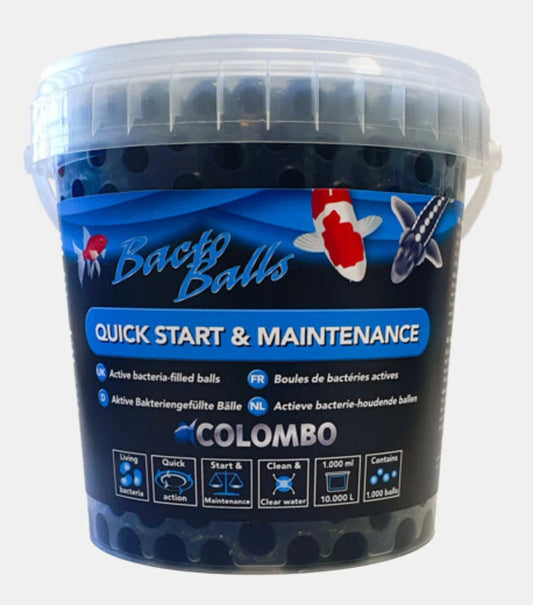 Colombo Bacto Balls 1 Liter Teichbakterien klares sauberes Wasser gesunde Pflanzen Fisch Koi