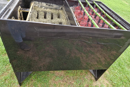 Kundenauftrag gebrauchter PE Mehrkammerfilter mit Filtermaterial